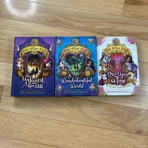 Ever After High Hardcover Books By Shannon Hale First Editions Lot of 3